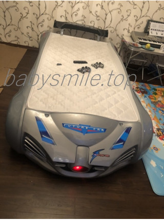 Ліжко машинка Tesla Star сіра Ліжко машинка Tesla Star сіра